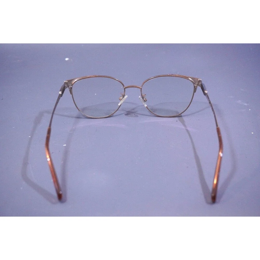 Coach Eyeglasses Frames HC5148 9419 Rose Gold/Light Eggplant Cat Eye 54-17-140